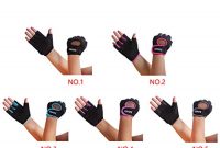 fantastische lufa frauen manner outdoor radfahren klettern anti rutsch handschuhe sport half finger handschuhe foto