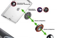 fantastische magnetische smartphone halterung magnetische smartphone montierung smartphone automontierung smartphone halterung fur zuhause das buro die kuche auf jeder glatten oberfl bild