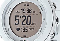 fantastische suunto unisex ambit3 multisport gps uhr 15 std akkulaufzeit herzfrequenzmesser brustgurt gr m wasserdicht bis 50 m weiss ss020680000 bild