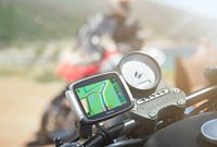 fantastische tomtom rider 40 navigationssystem kontinent ausschnitt foto