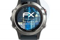 grossen atfolix panzerfolie fur garmin fenix 5 47 mm folie 3 x fx shock clear stossabsorbierende ultraklare displayschutzfolie bild