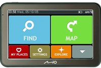 grossen mio spirit 7500 lm navigationsgerat mit 5 touchscreen lebenslangen kartenupdates find my car iq routes parkhilfe spurfuhrung ansage von strassennamen uvm westeuropa bild