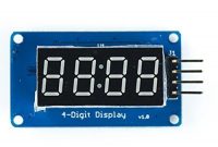 wunderbare 4 bits digital tube led display module with clock display for arduino bild