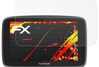 wunderbare atfolix folie fur tomtom go 5205200 2016 displayschutzfolie 3 x fx antireflex hd hochauflosende entspiegelnde schutzfolie foto