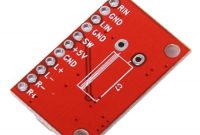 wunderbare foxnovo high power super mini digital audioverstarker board platine rot bild