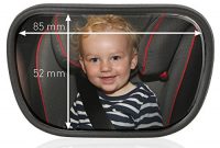 wunderbare wicked chili baby beobachtungsspiegel zur befestigung an der kfz sonnenblende kugelgelenk spiegelflache 85 x 52 mm designed in germany schwarz foto