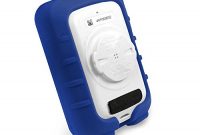 am besten tuff luv i1 77 silikon schutzhulle case schirm schutz fur garmin edge explore 820 blau foto