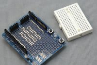 ausgefallene arduino protoshield prototyping shield mit 170 mini steckplatine foto