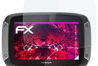 ausgefallene atfolix tomtom rider 40400410 glasfolie fx hybrid glass elastische 9h kunststoff panzerglasfolie besser als echtglas panzerfolie foto