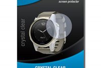 ausgezeichnete schutzfolie fur garmin fenix 5s 2 stuck swido kristall klar hoher hartegrad blasenfreie montage schutz vor ol staub fingerabdruck und kratzer folie glasfolie display bild