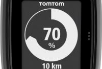 ausgezeichnete tomtom multi sport gps uhr dunkelgrau foto