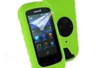 ausgezeichnete tuff luv 3 in 1 bundeln silikon schutzhulle case schirm schutz lenkerhalterung halterung out front fur garmin edge 1000 green bild