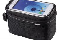 awesome hama fahrradtasche fur smartphones schwarz bild