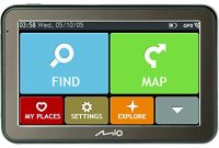 cool mio spirit 7500 lm navigationsgerat mit 5 touchscreen lebenslangen kartenupdates find my car iq routes parkhilfe spurfuhrung ansage von strassennamen uvm gesamt eu bild