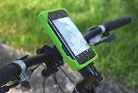cool ohno fahrradhalterung mit integrierter powerbank mit regenhulle apple iphone 78 foto