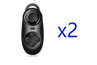 cool qumox 2x mini drahtlose bluetooth gamepad fernbedienung fur ios android phone tablet system schwarz foto