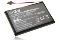 cool vhbw li polymer akku 1200mah 37v fur navigation gps navigon 70 easy 70 plus 70 premium wie topaz topazpczf1045003501 bild