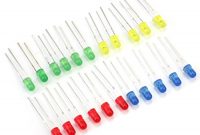 erstaunlich 100 3mm led dioden leuchtdiode 2pin rot grun blau gelb weiss foto