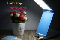 erstaunlich allimity 3 in 1 10000mah externer akku power bank faltbare led schreibtisch lampe telefon stand halter fur iphone andriod smartphones ipad samsung sony bild