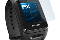 erstaunliche atfolix displayschutzfolie fur tomtom spark schutzfolie 3 x fx clear kristallklare folie bild