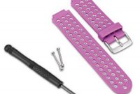 erstaunliche garmin ersatzarmband forerunner 220 weissviolett bild