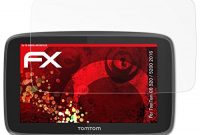 fabelhafte atfolix panzerschutzfolie fur tomtom go 5205200 2016 panzerfolie 3 x fx shock antireflex blendfreie stossabsorbierende displayschutzfolie bild