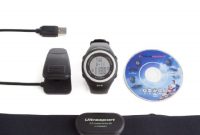 fantastische ultrasport gps pulscomputer navrun 600 mit 24 ghz brustgurt bild