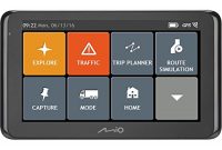 grossen mio spirit 8670 lm truck navigationsgerat fur grossere fahrzeuge mit 62 touchscreen bluetooth technologie freisprecheinrichtung lebenslangen kartenupdates und radarfall info 3d bild