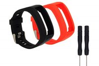 schone weinisite silikon armband ersatzarmband mit montagewerkzeug fur garmin vivosmart hr 4 bild