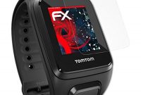 wunderbare atfolix panzerschutzfolie fur tomtom spark panzerfolie 3 x fx shock antireflex blendfreie stossabsorbierende displayschutzfolie bild