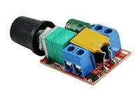 wunderbare mini dc 5a motor pwm speed controller 3v 35v speed control switch led dimmer bild