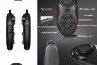 wunderbare qumox 2x mini drahtlose bluetooth gamepad fernbedienung fur ios android phone tablet system schwarz foto