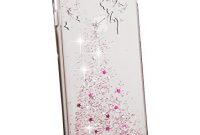 wunderbare sunroyal fairy series bling diamant tpu soft crystal clear etui handytasche durchsichtig gel tpu zuruck ruckseite bumper fur iphone 6 plus 6s plus weich umwelt rear rosa pink bild