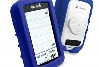 wunderbare tuff luv i1 77 silikon schutzhulle case schirm schutz fur garmin edge explore 820 blau bild