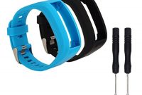 wunderbare weinisite silikon armband ersatzarmband mit montagewerkzeug fur garmin vivosmart hr 3 foto