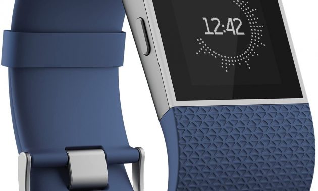 Fitbit Fitness Super Watch Surge Blau L FB501BUL EU