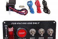 am besten generic 4 1 dc 12v power switch engine start push button panel fur racing auto bild