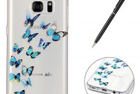 ausgefallene casehome silicone gel samsung galaxy s7 hullemit frei tippen sie auf stift transparent weiche silikon schutzhulleweicher flexibel klar gel silikon tpu hulle superdunn stossfes bild