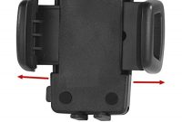 ausgefallene hama kfz handy smartphone halterung universal fur gerate mit einer breite von 37 67 mm halterungsschale fur alle halter mit 4 krallen rastersystem auto handyhalterung schwar bild