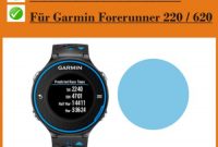 ausgezeichnete 2x garmin forerunner 220 620 entspiegelnde displayschutzfolie bildschirmschutzfolie schutzhulle displayschutz displayfolie folie bild