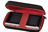 ausgezeichnete hama hardcase navi tasche fur navigationsgerate universal ua fur tomtom garmin becker navis bis max 13 x 25 x 8 cm schwarzrot bild