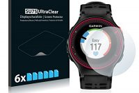 erstaunlich savvies garmin forerunner 225 schutzfolie 6er pack folie displayschutzfolie klar displayfolie bild