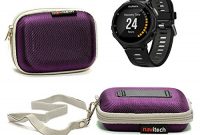 erstaunliche navitech lila wasserdicht harte uhrengehause abdeckung fur die garmin forerunner 735xt bild