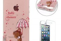 grossen casehome silicone gel iphone se5s5 hullemit frei hd displayschutzfolie transparent weiche silikon schutzhulleweicher flexibel klar gel silikon tpu hulle superdunn stossfest tasch foto