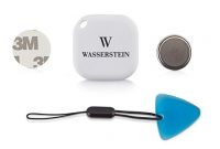 wunderbare wasserstein bluetooth schlussel finder gps smartphone key finder tracker mit bluetooth smarter alarm und schlusselfinder kamera fernbedienung fur ios android gerate 8 pack w foto