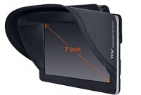 am besten tfy gps sonnenblende fur navigationsgerate mit flexibler visiererweiterung fur das garmin nuvi 2797lmt 7 zoll portable sowie andere 7 zoll navigationsgerate foto