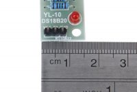 ausgefallene ds18b20 temperatursensor ds18b20 schirm modul ohne chip fur elektronische diy ziegel intelligente auto foto