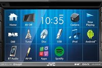 ausgezeichnete jvc autoradio 2 din spotify control mit bluetooth fur nissan qashqai j10 2007 2013 incl einbauset schwarz foto