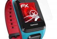 cool atfolix panzerschutzfolie fur tomtom runner 2 panzerfolie 3 x fx shock antireflex blendfreie stossabsorbierende displayschutzfolie bild