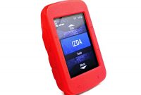 cool tuff luv i3 73 silikon schutzhulle case und schirm schutz fur garmin 520 rot foto